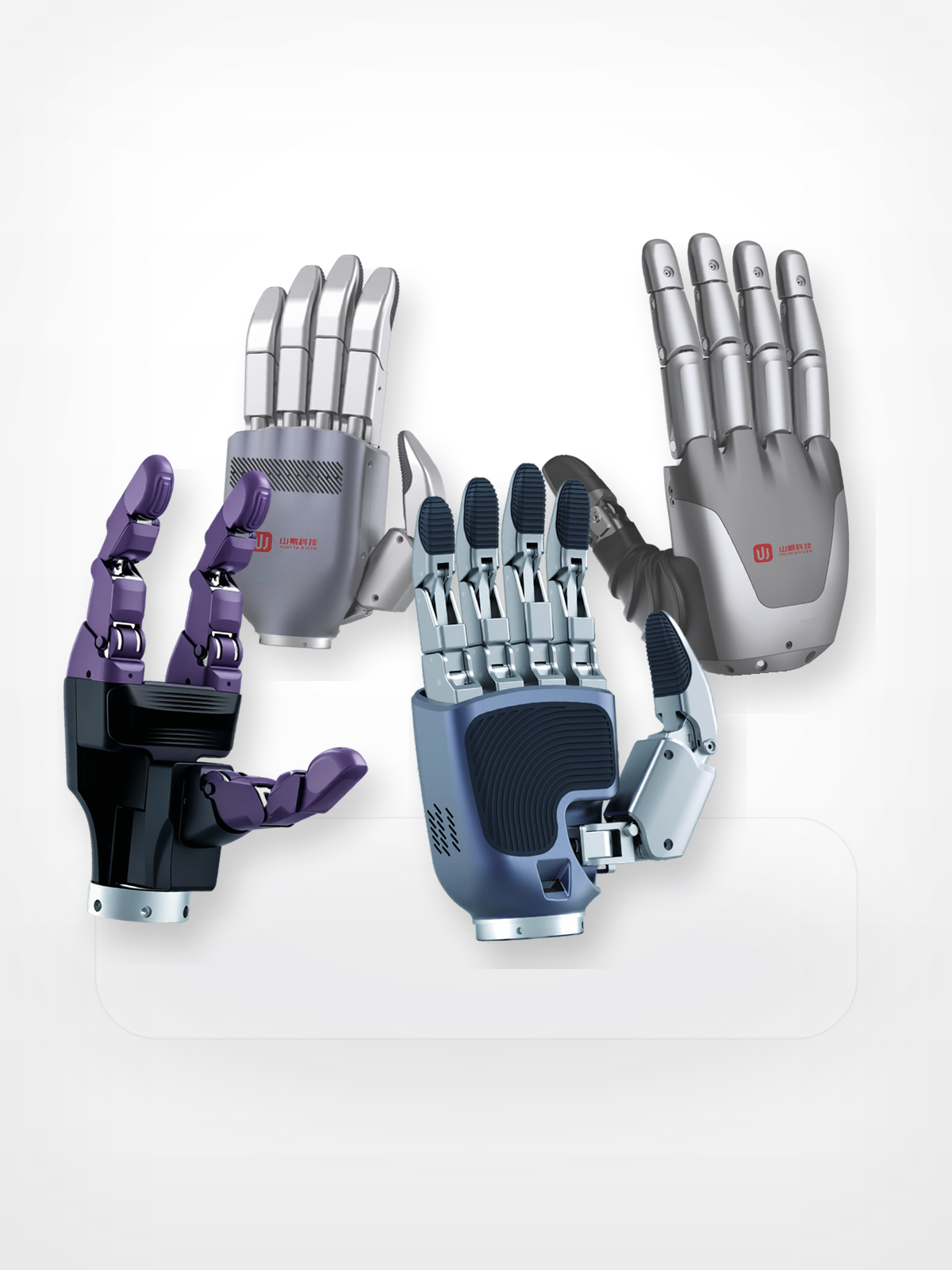 SJ Tech dexterous hand product family poster