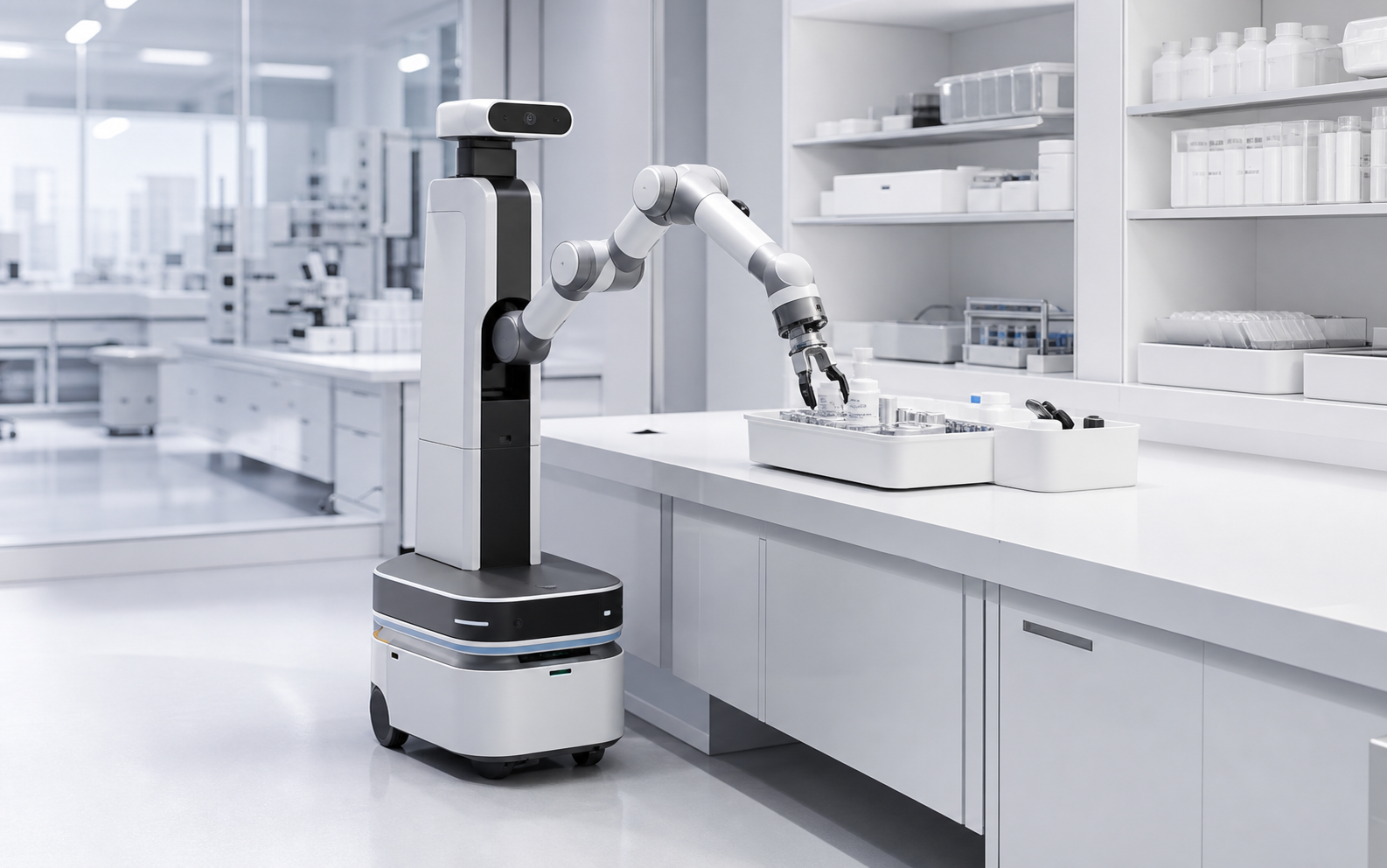 Laboratory and service robot environment